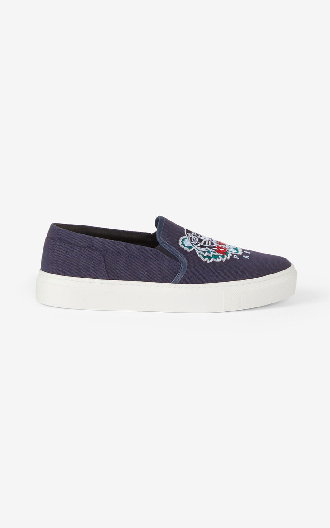 Kenzo K Skate Tiger slip on αθλητικα παπουτσια γυναικεια σκουρο μπλε μπλε | GR027898